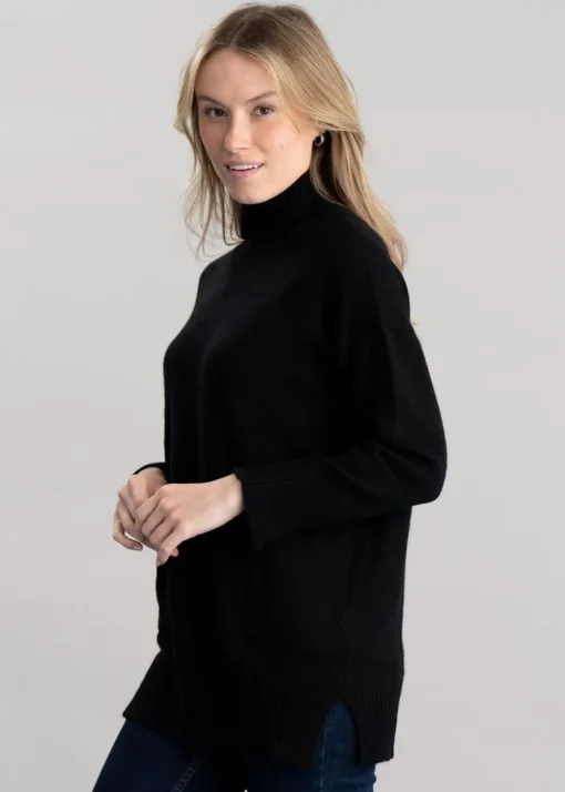 Gracelan High Neck - Black