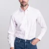Gunn Oxford Checked Shirt - Rosewater