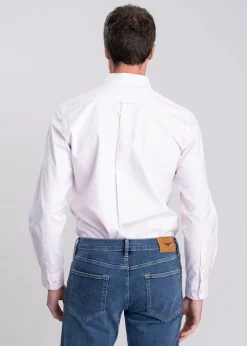 Gunn Oxford Checked Shirt - Rosewater