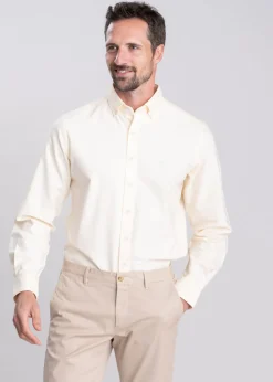 Gunn Oxford Shirt - Lemon