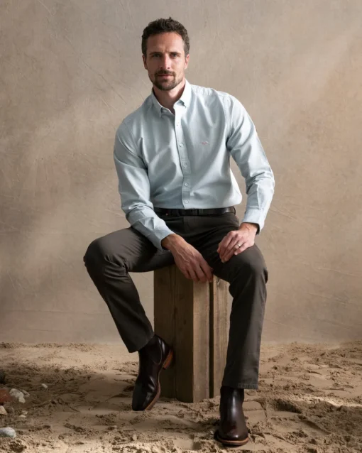 Gunn Oxford Shirt - Sage