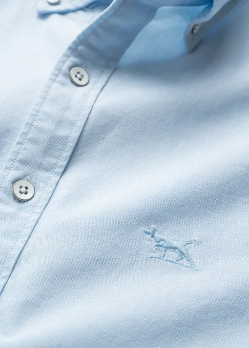 Gunn Oxford Shirt - Powder Blue