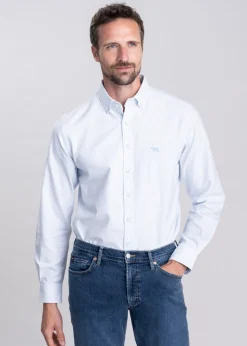 Gunn Oxford Striped Shirt - Capri