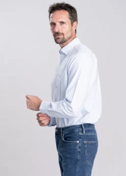 Gunn Oxford Striped Shirt - Capri