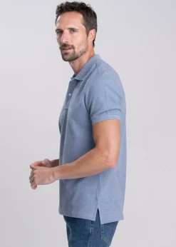 Gunn Polo - Steel Blue