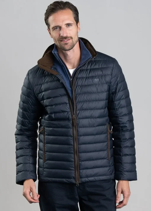 Hallaton Down Jacket - True Navy