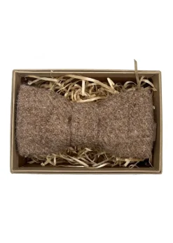 Harris Tweed Bow Tie - Oatmeal
