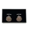 Harris Tweed Cufflinks - Oatmeal