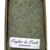 Harris Tweed Pocket Square - Green-Blue