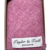 Harris Tweed Pocket Square - Pale Pink