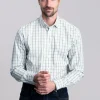 Hebden Classic Shirt - Green and Blue