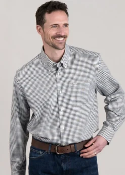 Henderson Thermo Weave Shirt - Whisper White