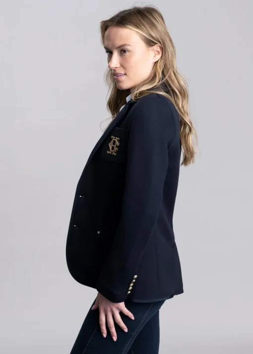 Henley Blazer - Navy Navy