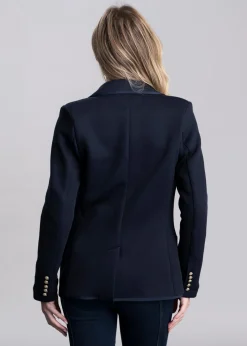 Henley Blazer - Navy Navy