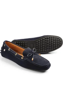 Henley Suede Shoes - Navy