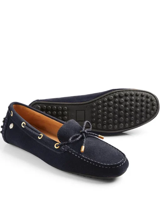 Henley Suede Shoes - Navy