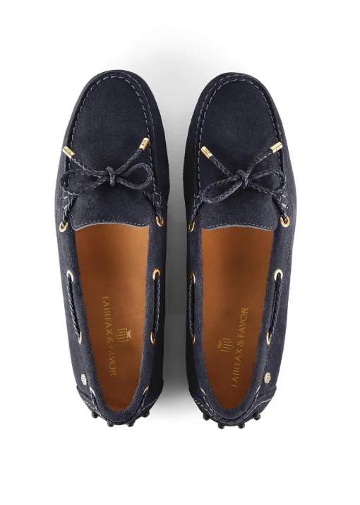 Henley Suede Shoes - Navy