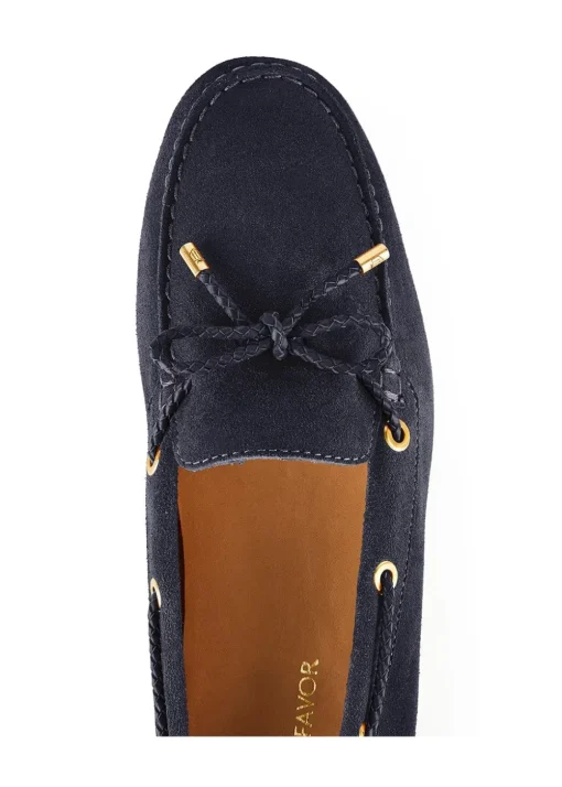 Henley Suede Shoes - Navy