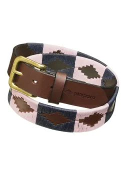 Hermoso 1.5" Polo Belt - Navy and Pink
