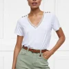 High Rise Denim Shorts - Sage