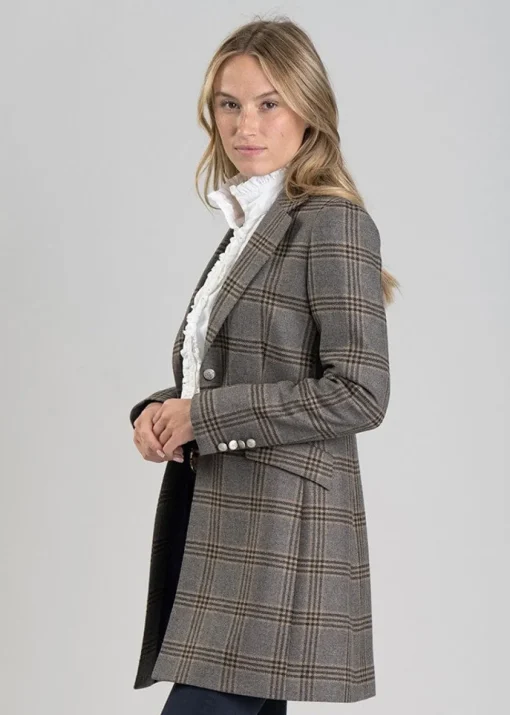 Highgrove Long Jacket - Richmond Check