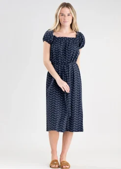 Hollowtree Dress - Navy