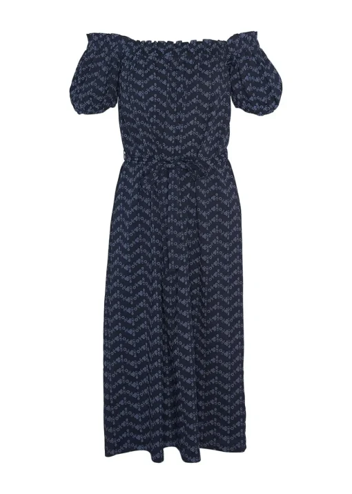 Hollowtree Dress - Navy
