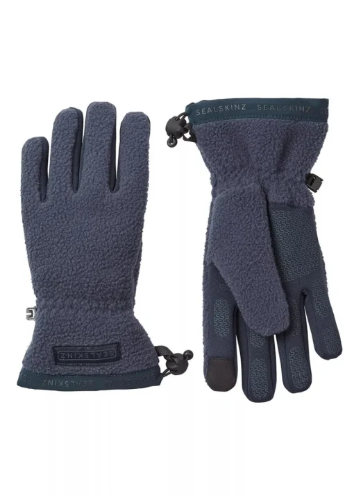 Hoveton Waterproof Sherpa Fleece Glove - Navy