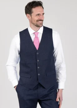 Hugo Waistcoat - Azure