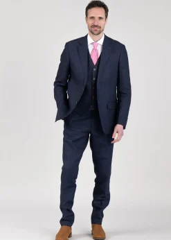 Hugo Waistcoat - Azure