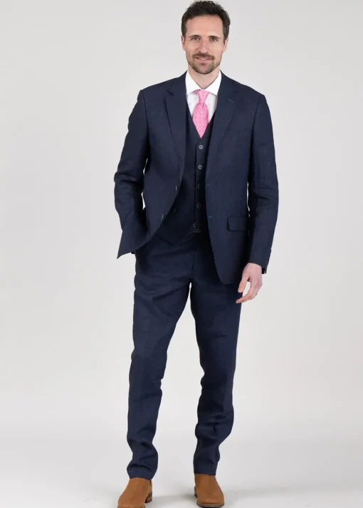 Hugo Waistcoat - Azure