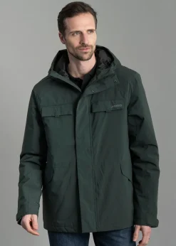 Insulated Rain Jacket - Darkest Spruce