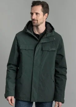 Insulated Rain Jacket - Darkest Spruce