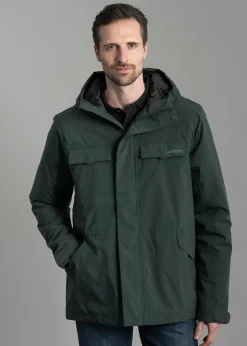 Insulated Rain Jacket - Darkest Spruce