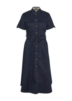Ivy Midi Dress - Dark Navy