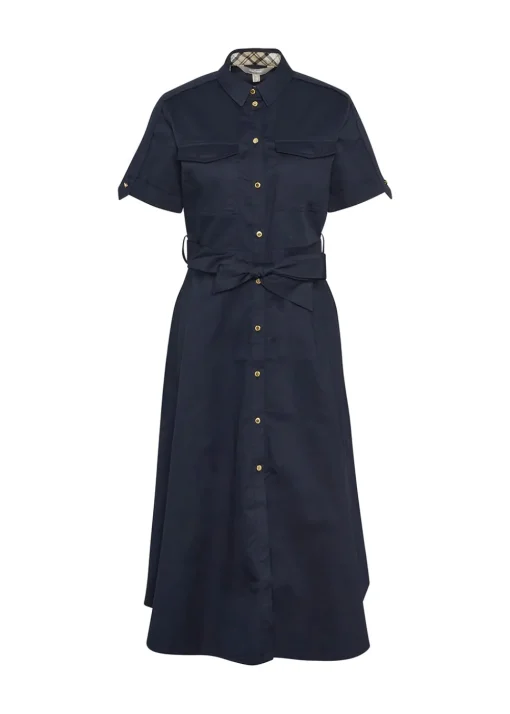 Ivy Midi Dress - Dark Navy