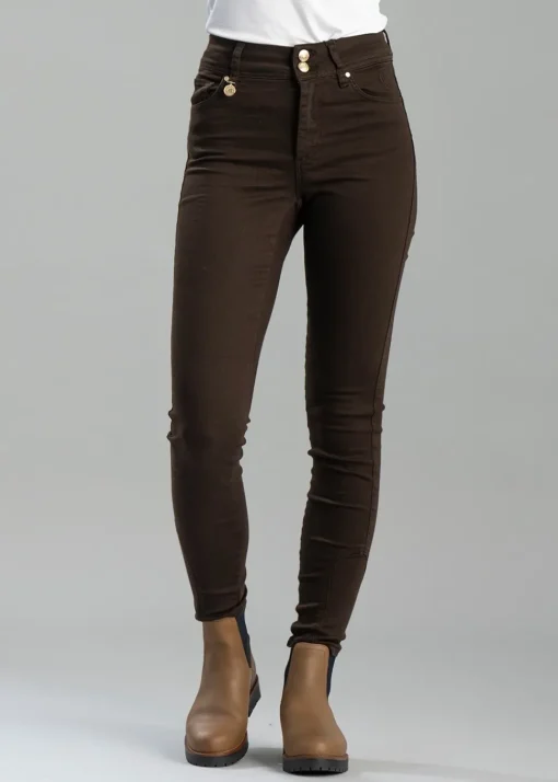 Jodhpur Jeans - Chocolate