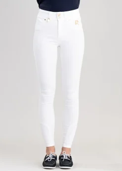 Jodhpur Jeans - White