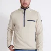Jonte T-Neck Windproof Sweater - Clay
