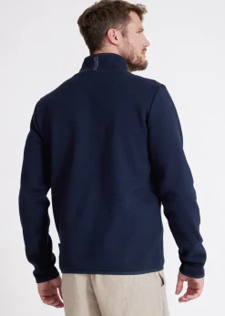 Jonte T-Neck Windproof Sweater - Navy