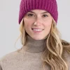 Jude Cashmere Beanie - Loganberry
