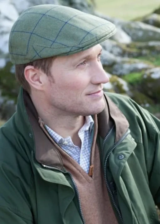 Kelloe Tweed Cap - Kelloe Tweed