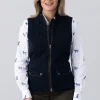 Ladies Quilted Gilet - Midnight