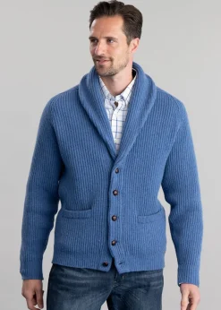 Lambswool Windsor Shawl Jacket - Clyde