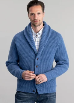 Lambswool Windsor Shawl Jacket - Clyde