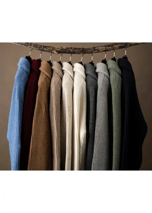 Lambswool Windsor Shawl Jacket - Cliff