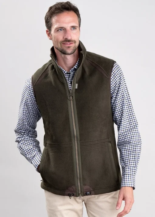 Langdale Fleece Gilet - Olive