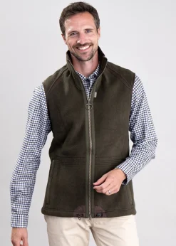 Langdale Fleece Gilet - Olive