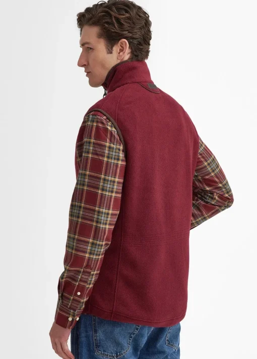 Langdale Fleece Gilet - Port