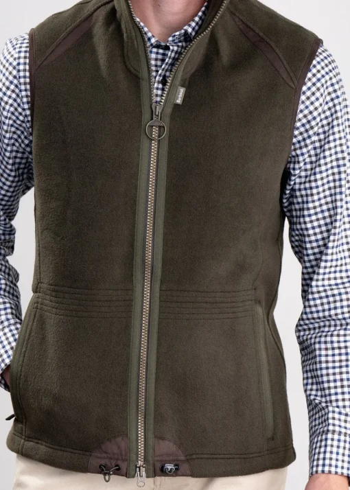 Langdale Fleece Gilet - Olive